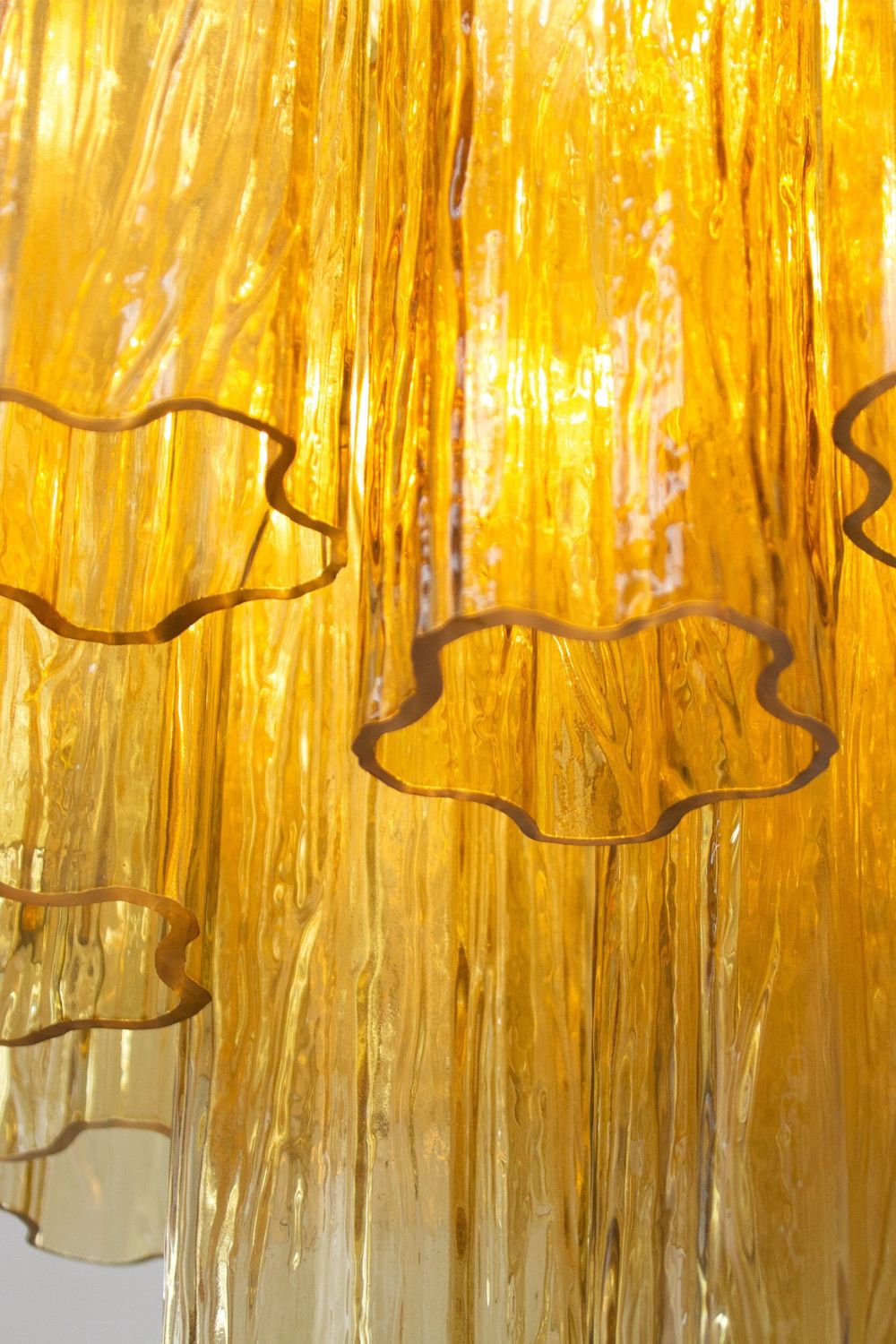 Italian Smoked Art Glass Pendant Light - view 9 | vexalamps