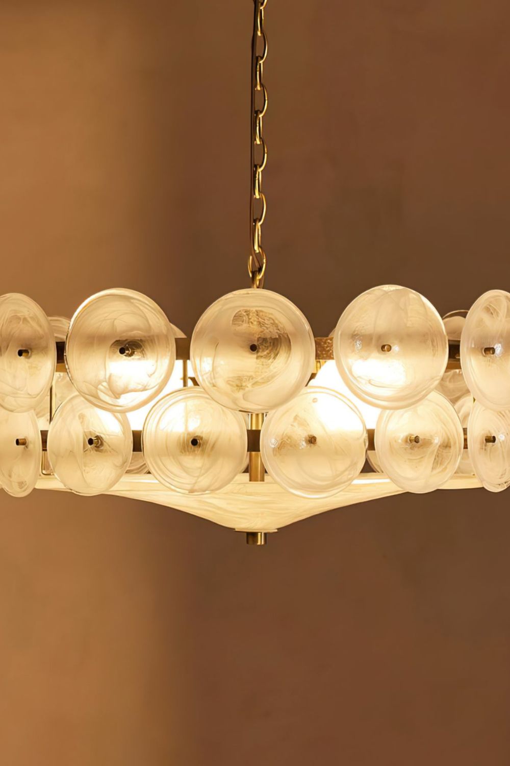 Italian Art glass Lorenzo chandelier - view 25 | vexalamps