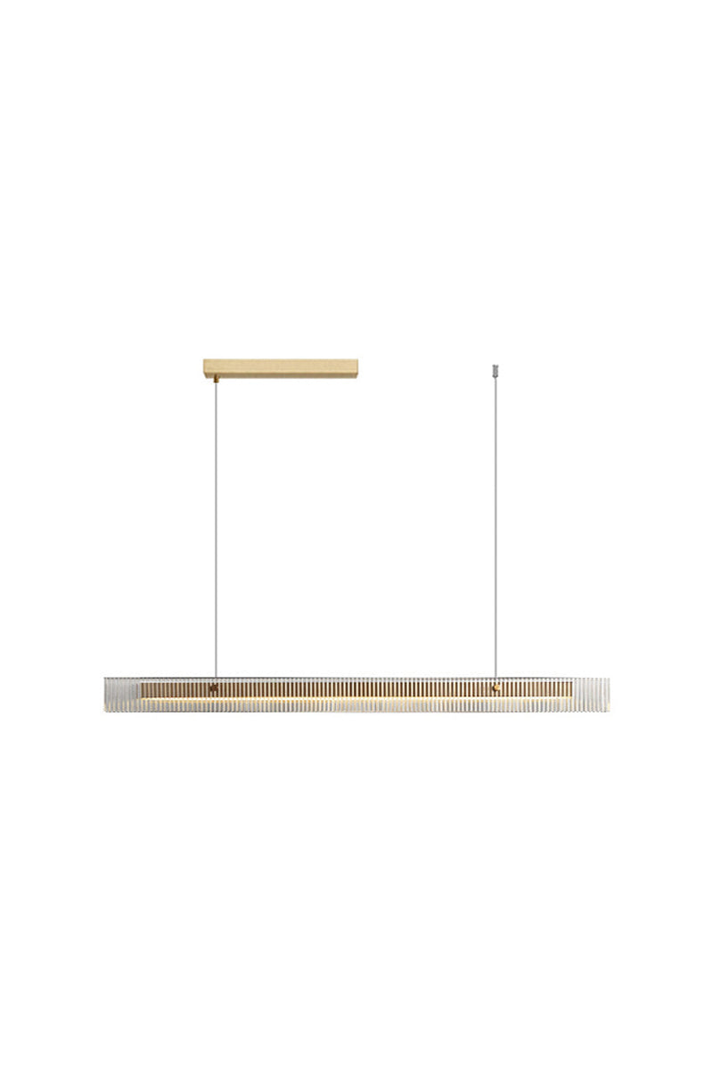 Linear Glass Pendant Light - vexalamps