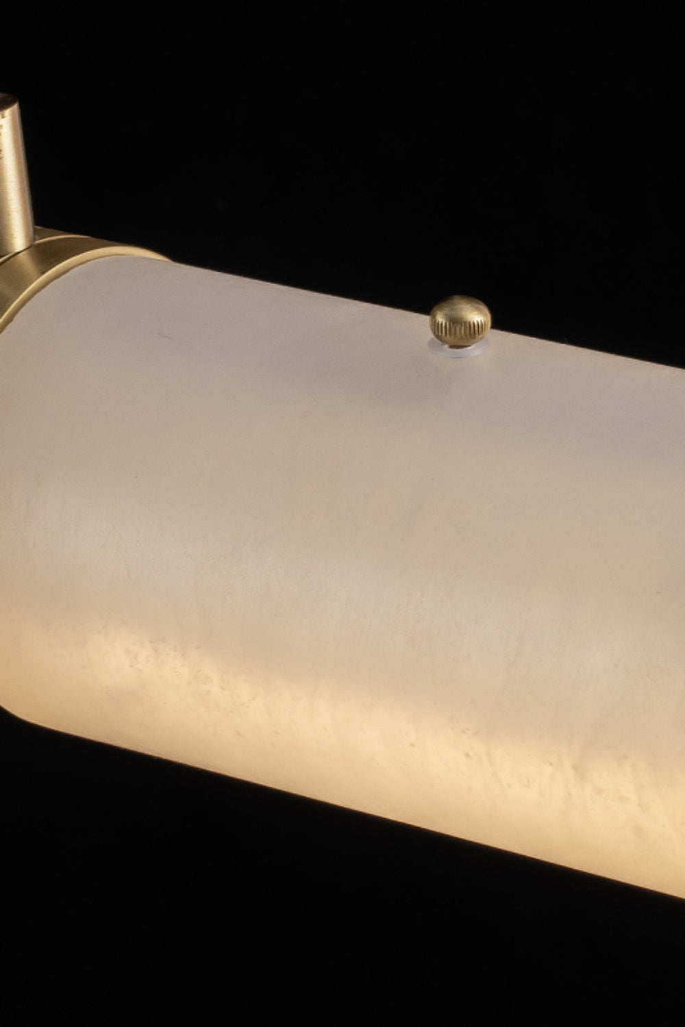 Alabaster Pillar Linear Chandelier - vexalamps