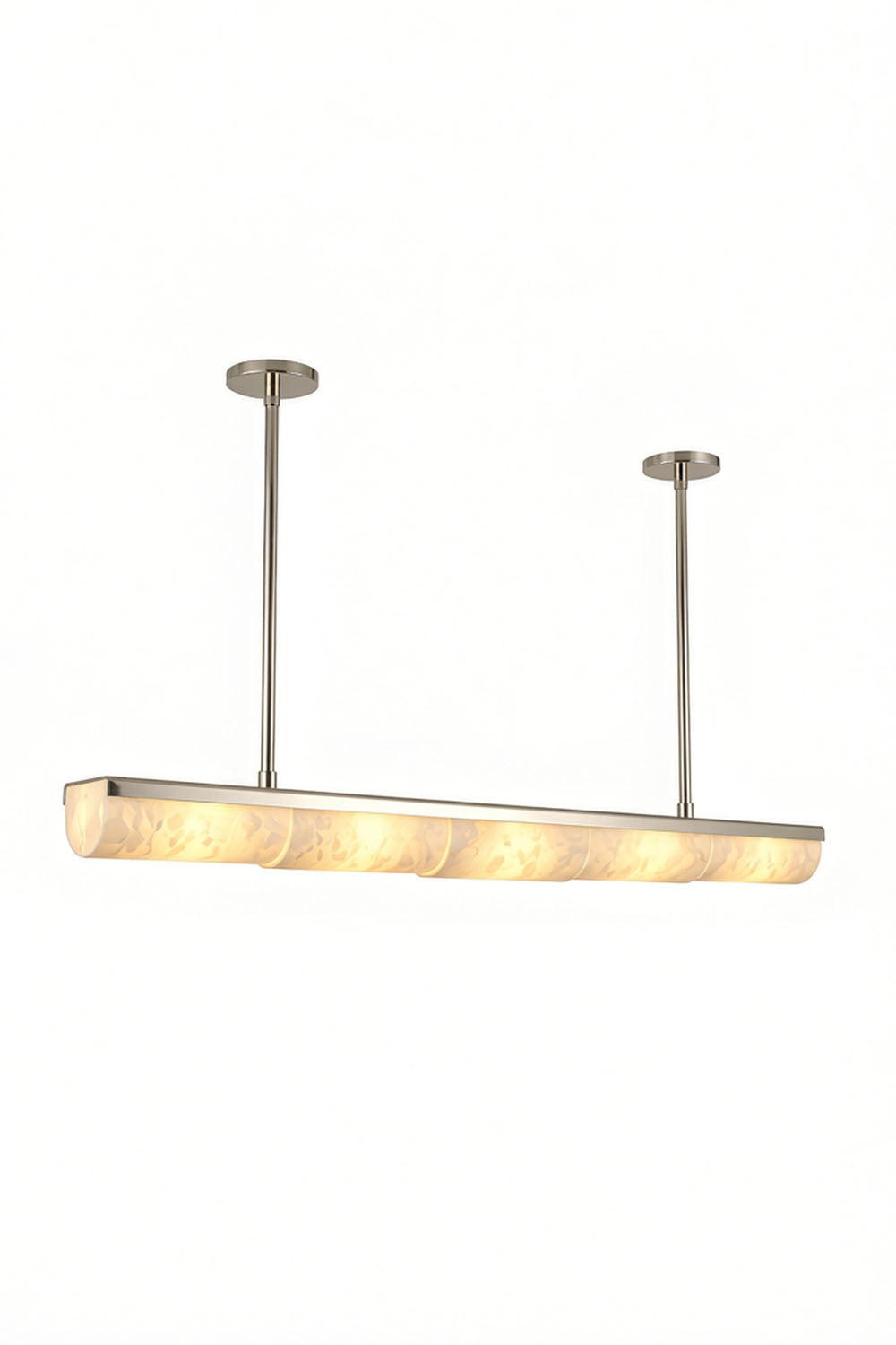 Imperial Strata Alabaster Linear Pendant Lamp