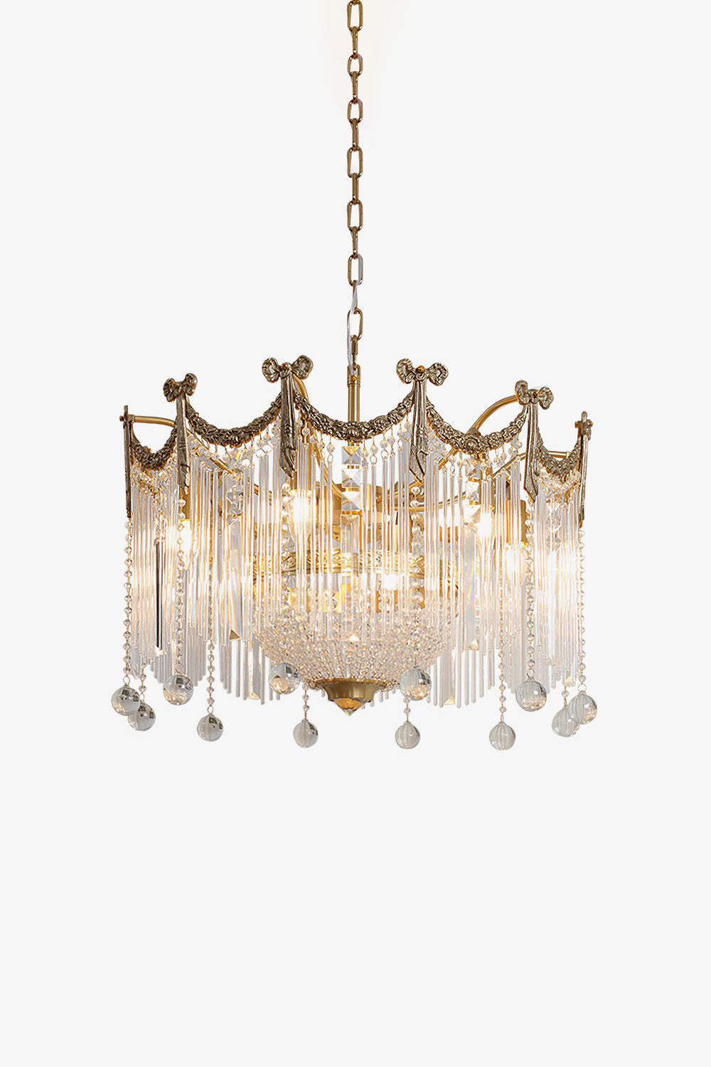 Palace Water Drop Chandelier - vexalamps