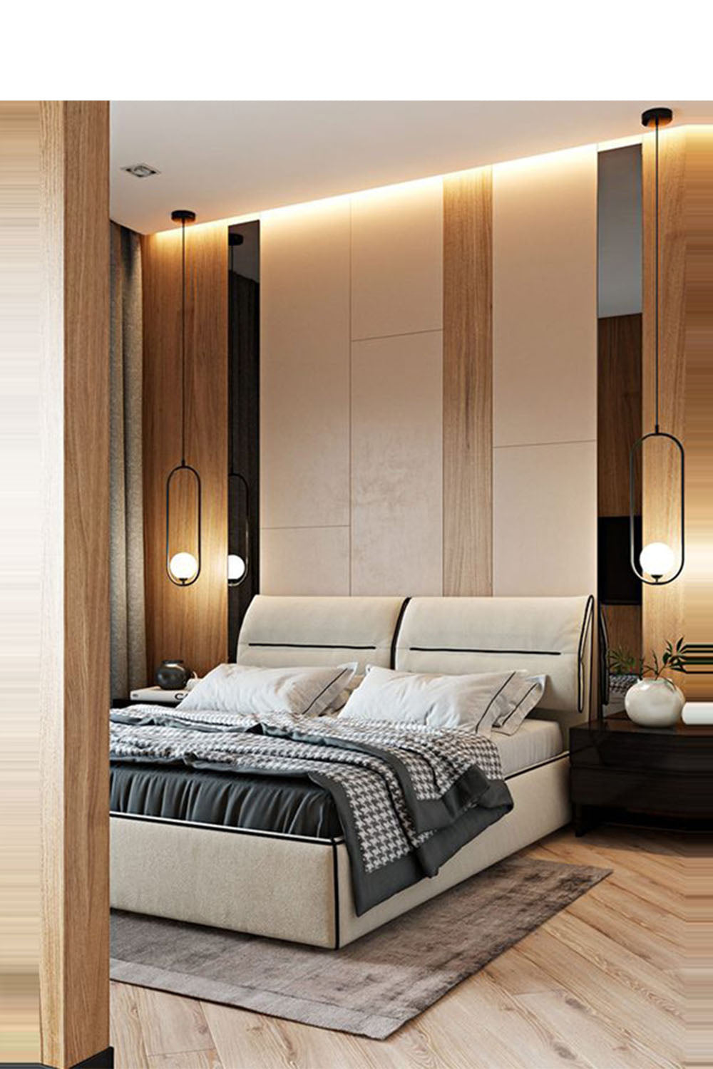 Pearl Arc Pendant Lamp - view 5 | vexalamps