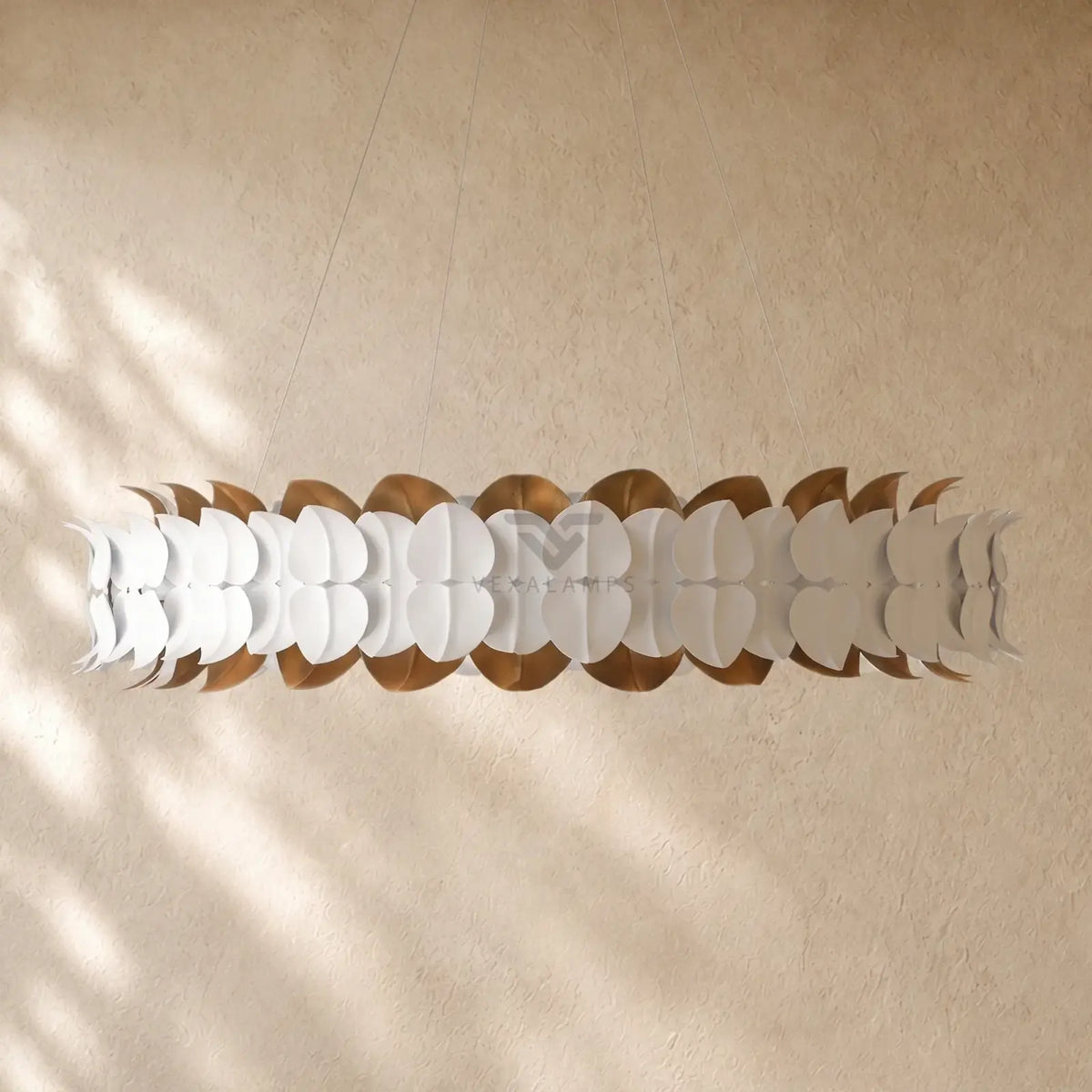 Darle Chandelier Sculpted Leaves 39’’
