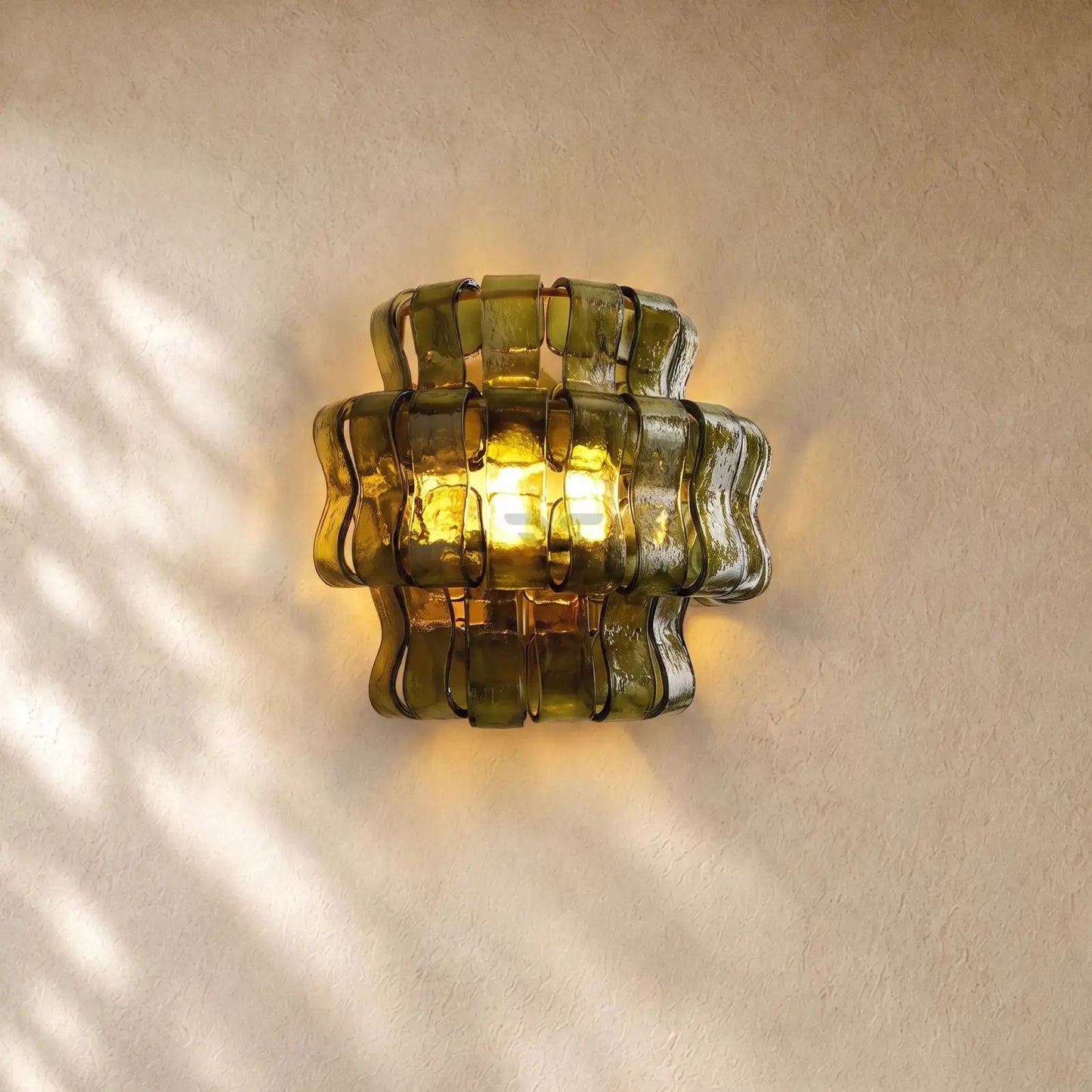 Ghiacci Glass Wall Sconce