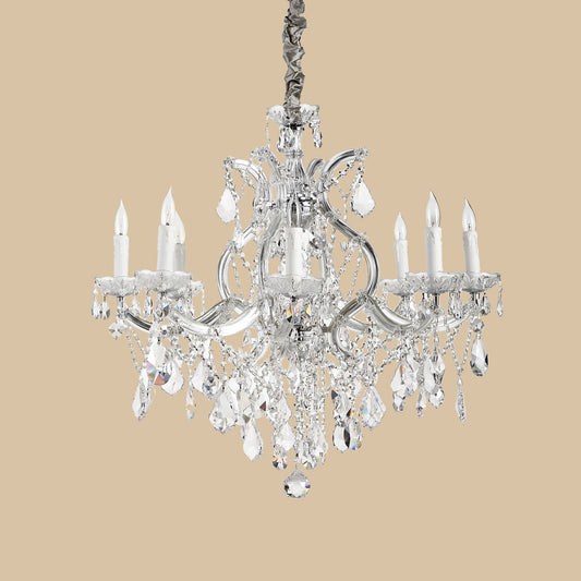 Aurelia Crystal Glass Chandelier