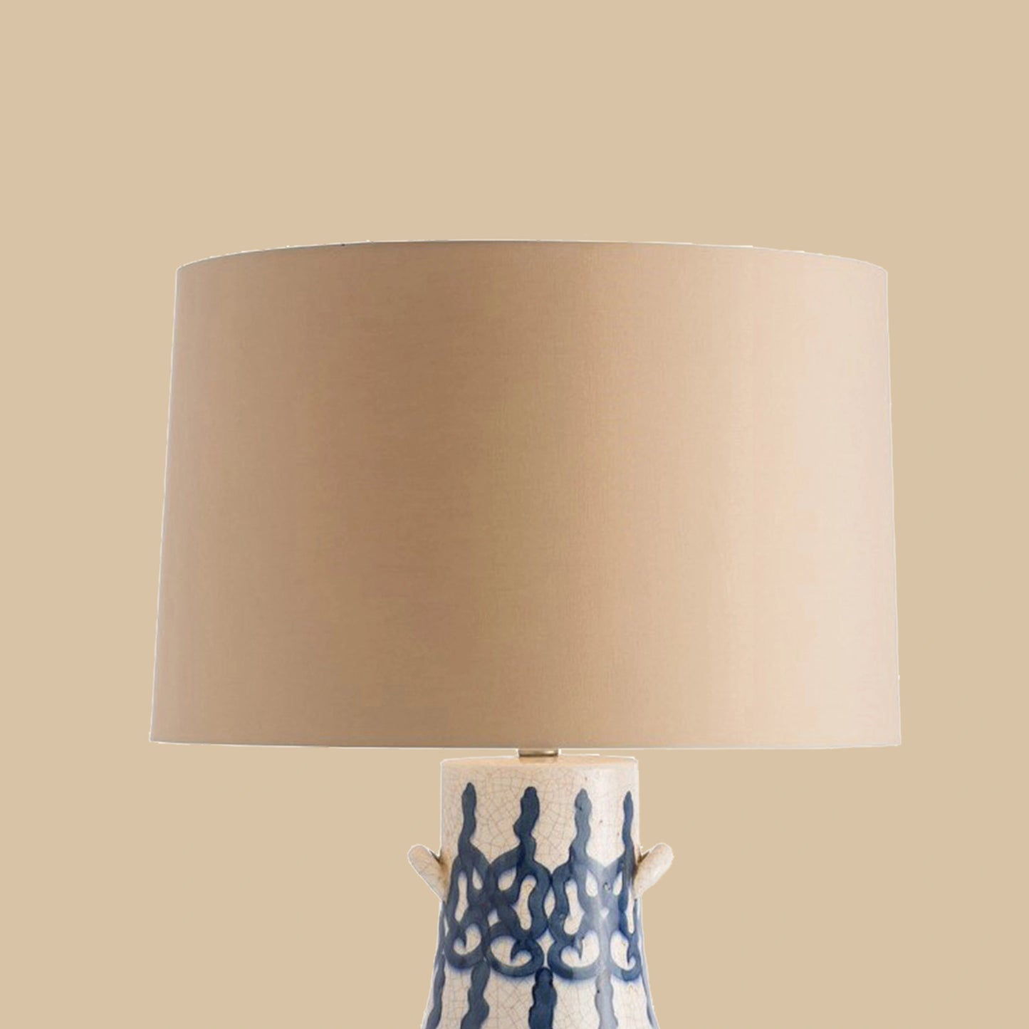 Maren Blue White Ceramic Table Lamp