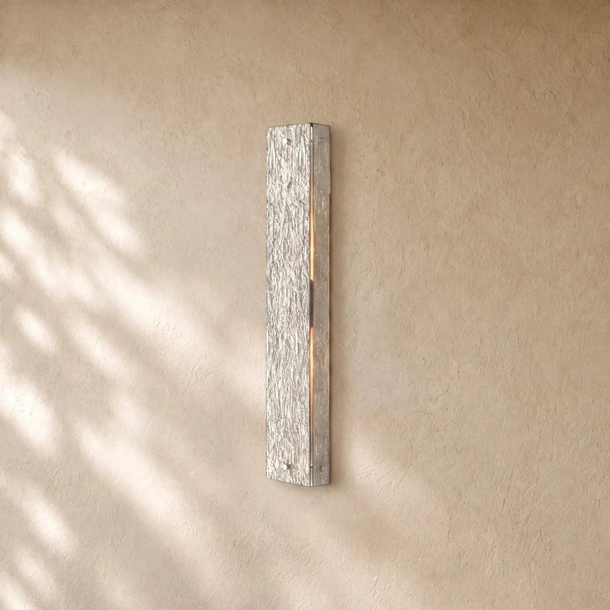 Vilary Sconce Solid Brass Modern Wall Light - Pewter / 32’’