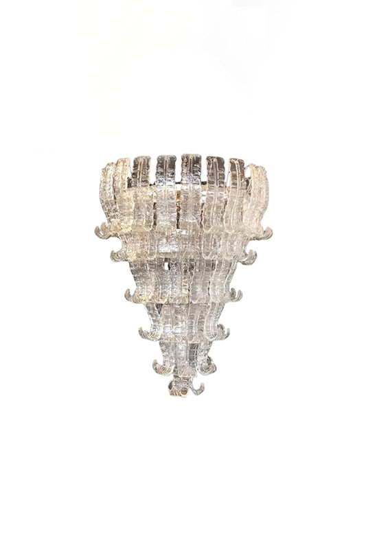 Grand Art Felci Leaf Glass Chandelier | vexalamps