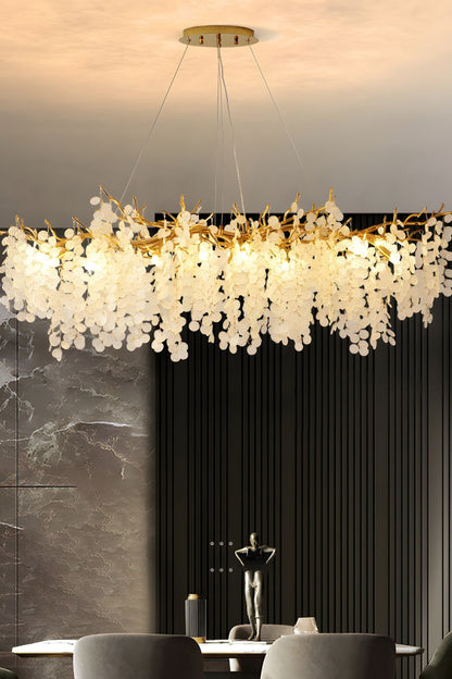 Shiro Noda Crystal Chandeliers - vexalamps