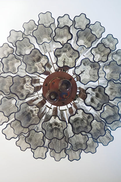 Smoked three-tier Art chandelier - view 13 | vexalamps