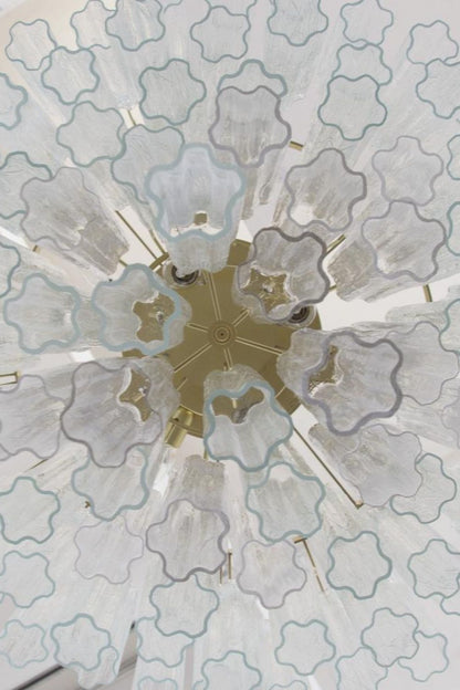 1990s Tronchi Art Glass Cascade Chandelier - view 11 | vexalamps