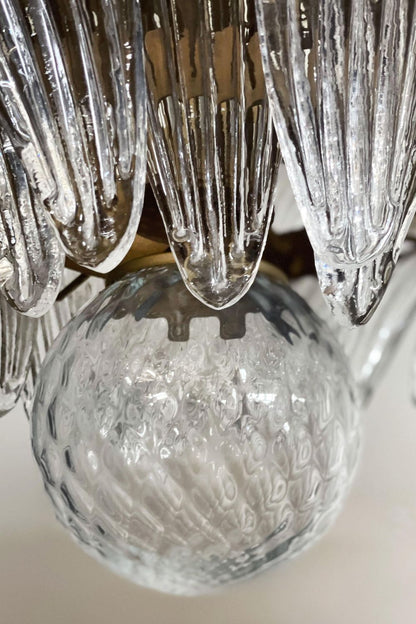 Original Art Palmette Crystal Chandelier - view 14 | vexalamps