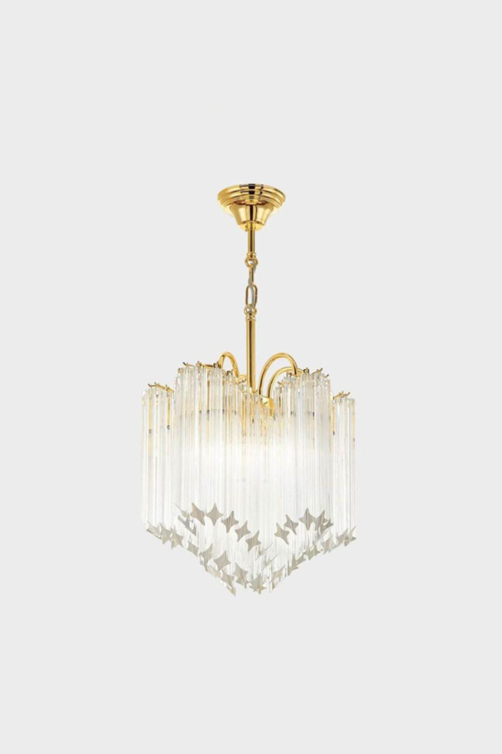 Quadriedri Crystal Art Chandelier - view 4 | vexalamps