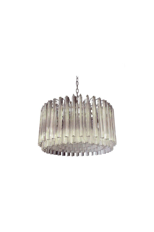 Art Transparent Prism Triedri Chandelier | vexalamps