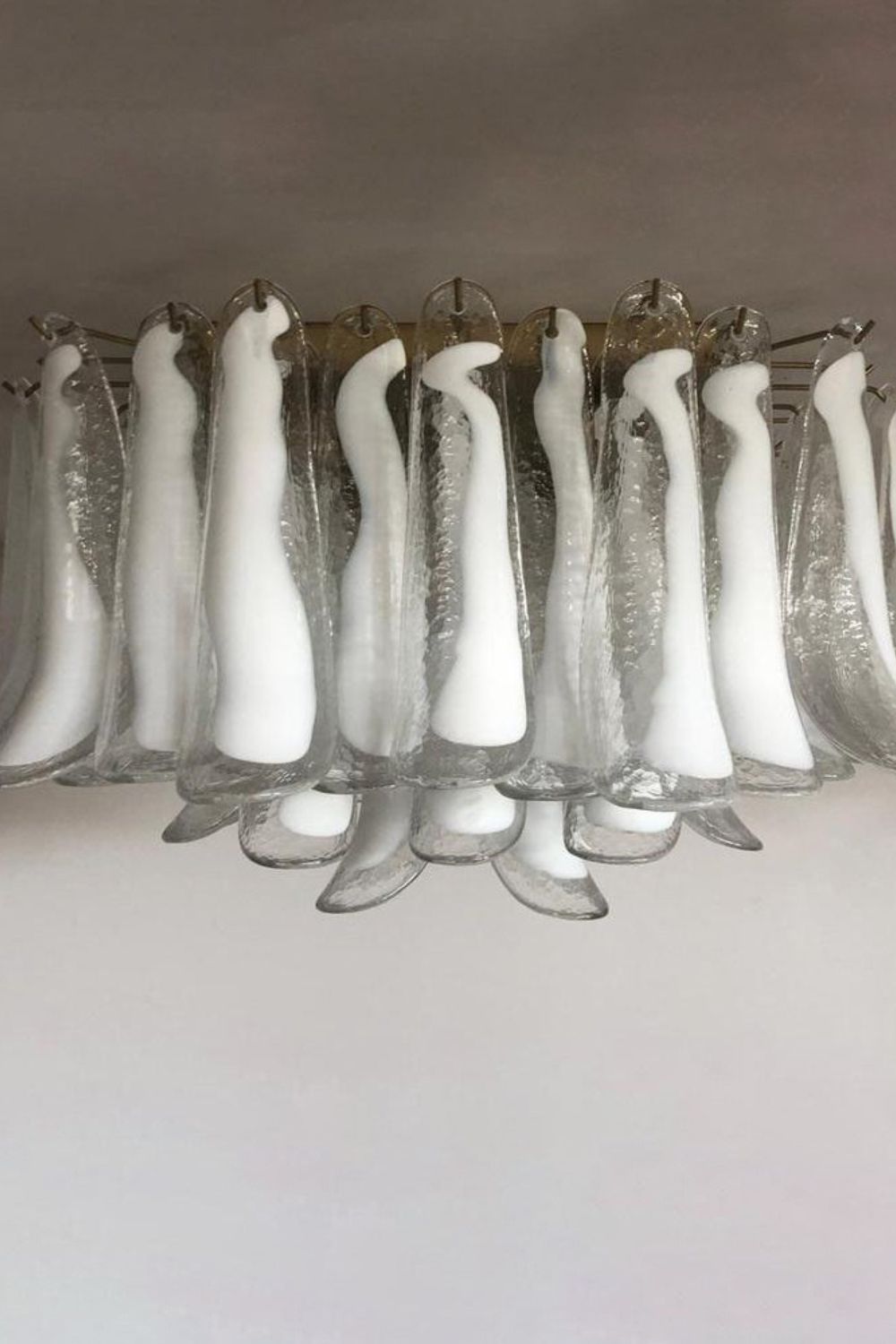 Vintage Art Handcrafted Petal Ceiling Lamp - view 11 | vexalamps