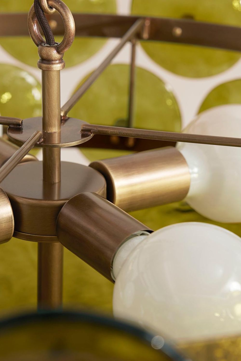Italian Art glass Lorenzo chandelier - view 22 | vexalamps