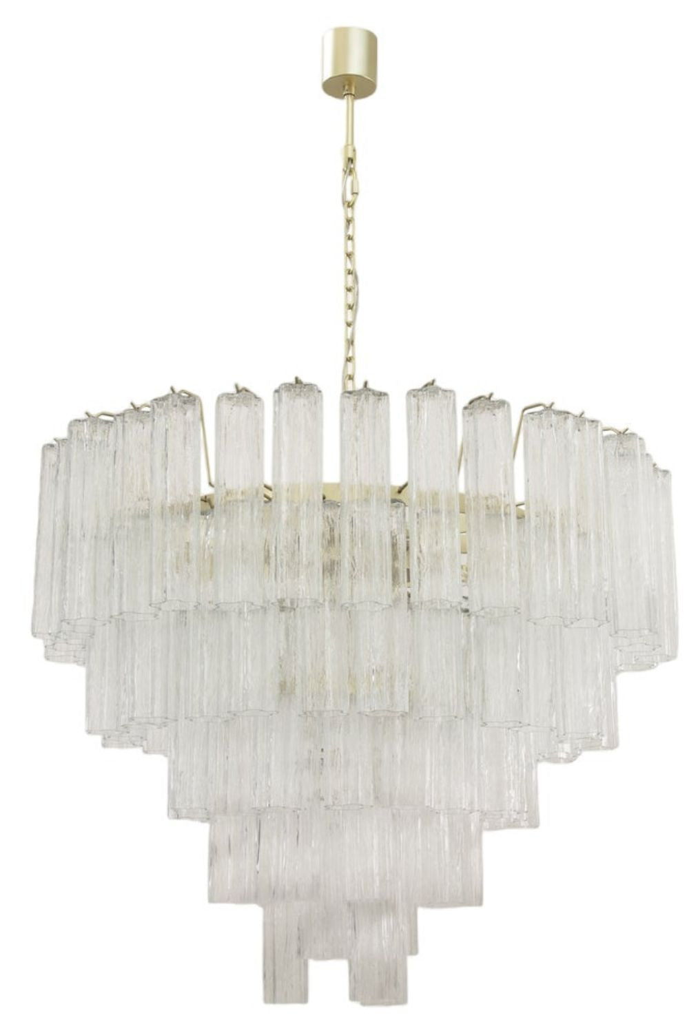 1990s Tronchi Art Glass Cascade Chandelier - view 13 | vexalamps