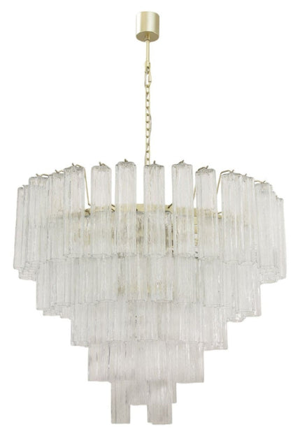 1990s Tronchi Art Glass Cascade Chandelier - view 13 | vexalamps