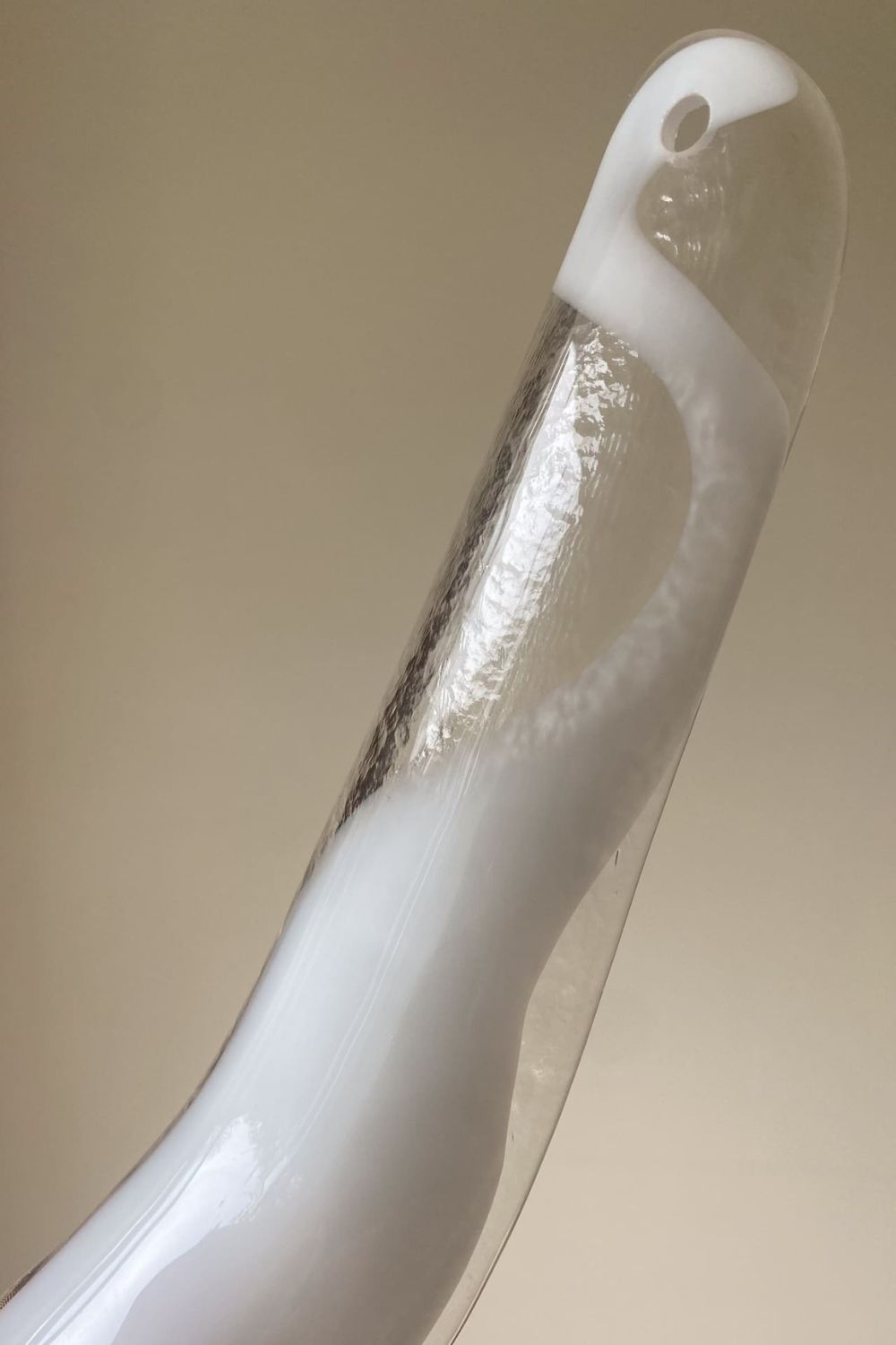 Clear Art Glass Petal Chandelier - view 12 | vexalamps