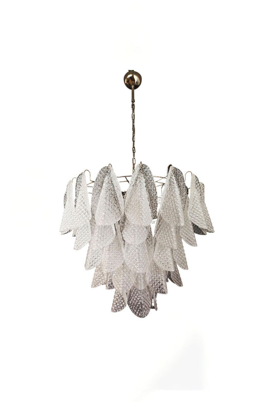 Rondini Transparent Art Glass Chandelier | vexalamps