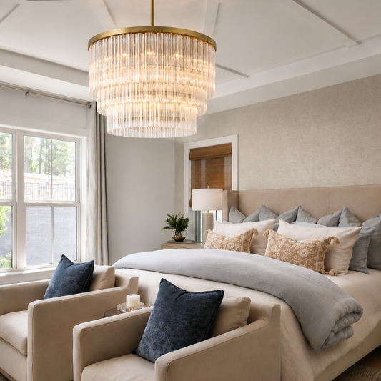 Cirbos Three-Tier  Round Chandelier