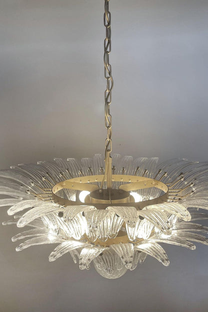Original Art Palmette Crystal Chandelier - view 11 | vexalamps