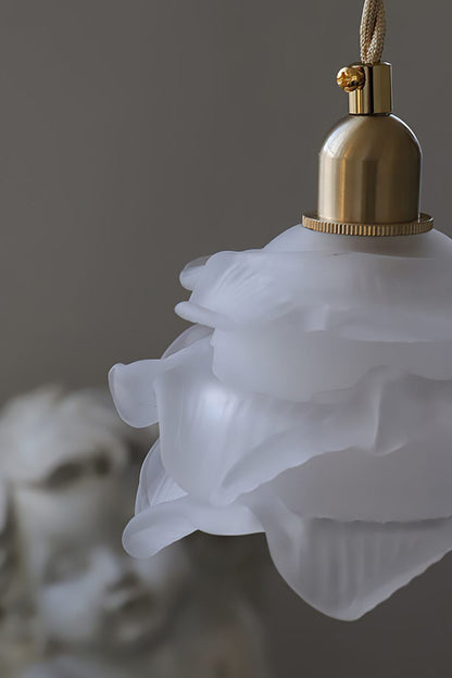 1970 Retro Bloom Glass Pendant Light - view 23 | vexalamps