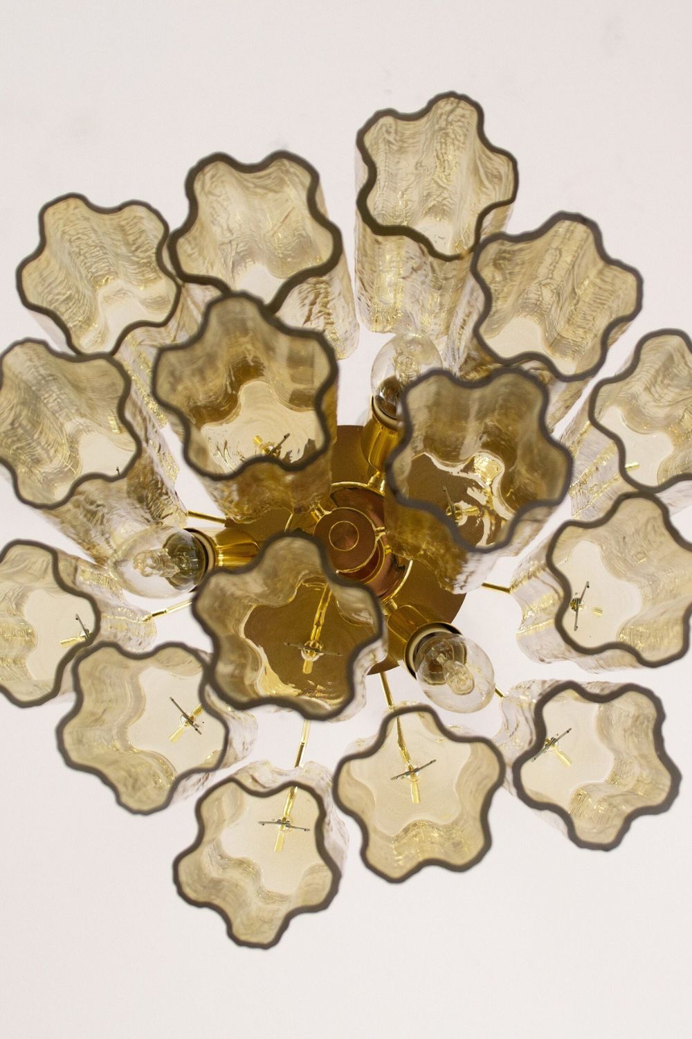 Italian Smoked Art Glass Pendant Light - view 8 | vexalamps