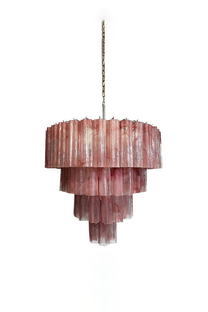 Art red cloud glass multi-layer chandelier | vexalamps