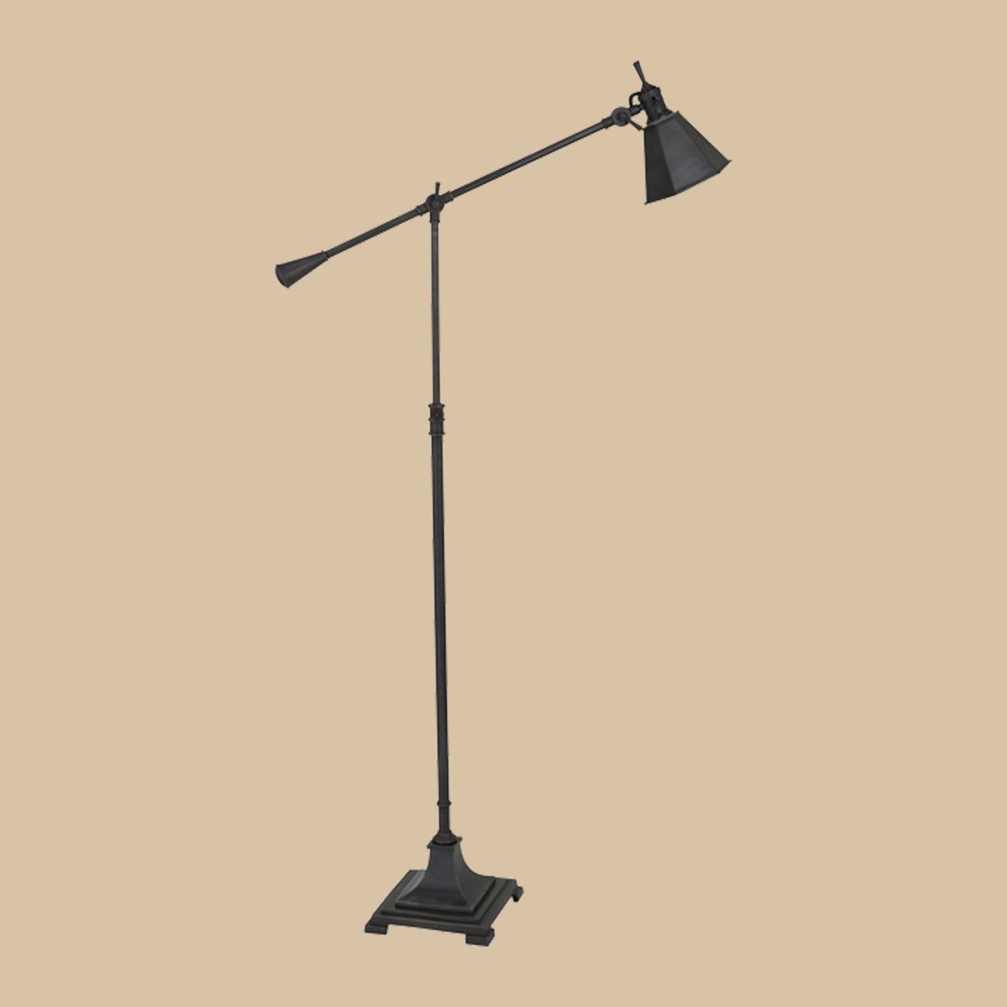 Industrial Adjustable Floor Lamp