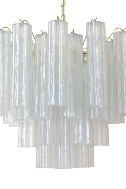 1990s Vintage Italian Opaline Glass Pendant Light - view 12 | vexalamps