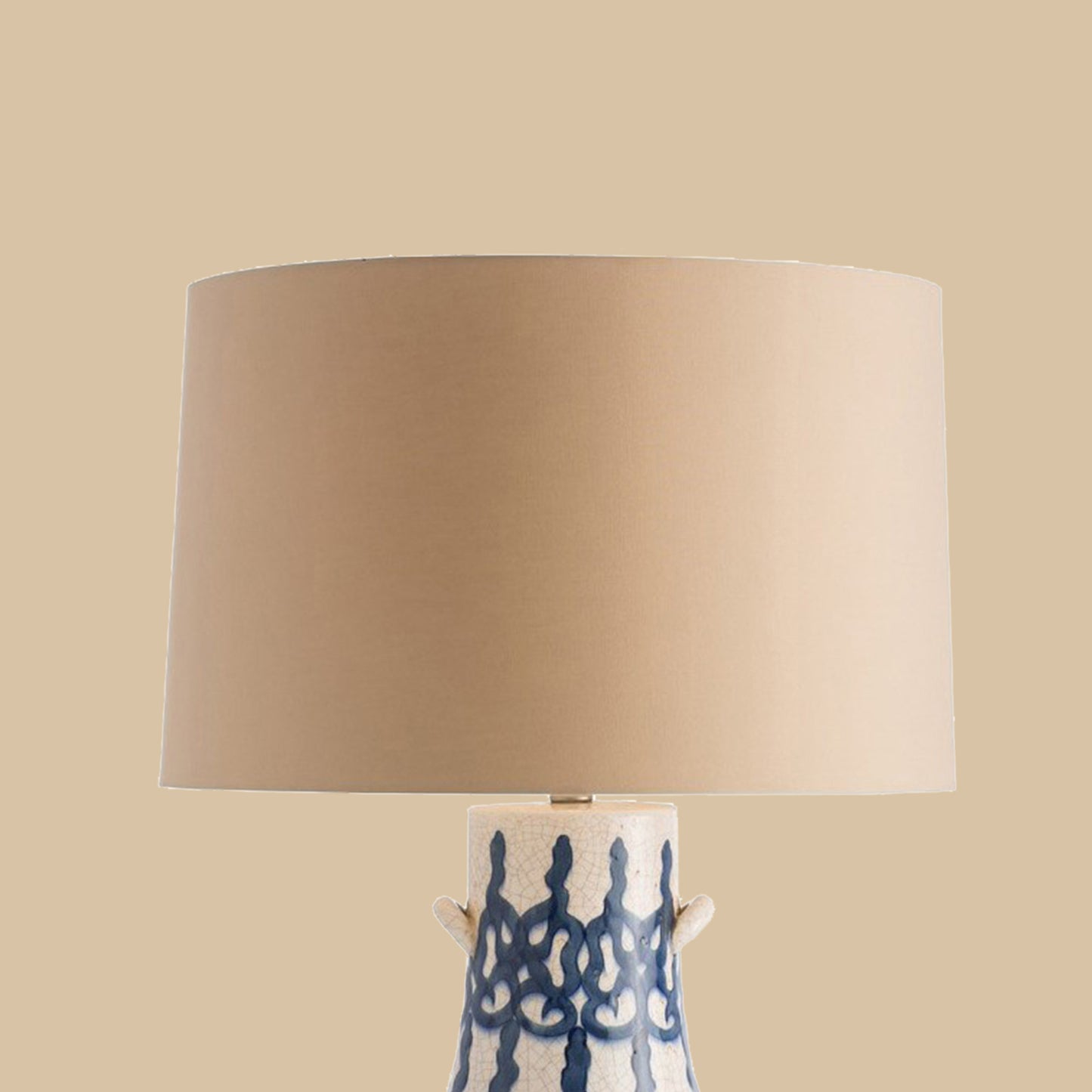 Blue & White Ceramic Table Lamp