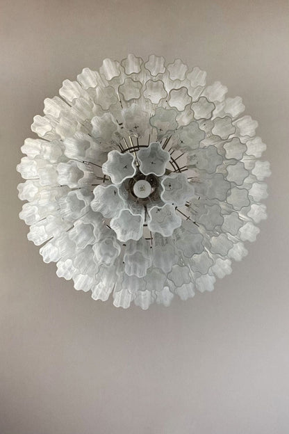 Art White Glass Tube Chandelier – 78 Pieces - view 14 | vexalamps