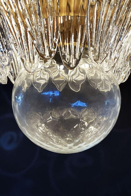 Italian Art Three-Tiered Palmette Chandelier - view 10 | vexalamps