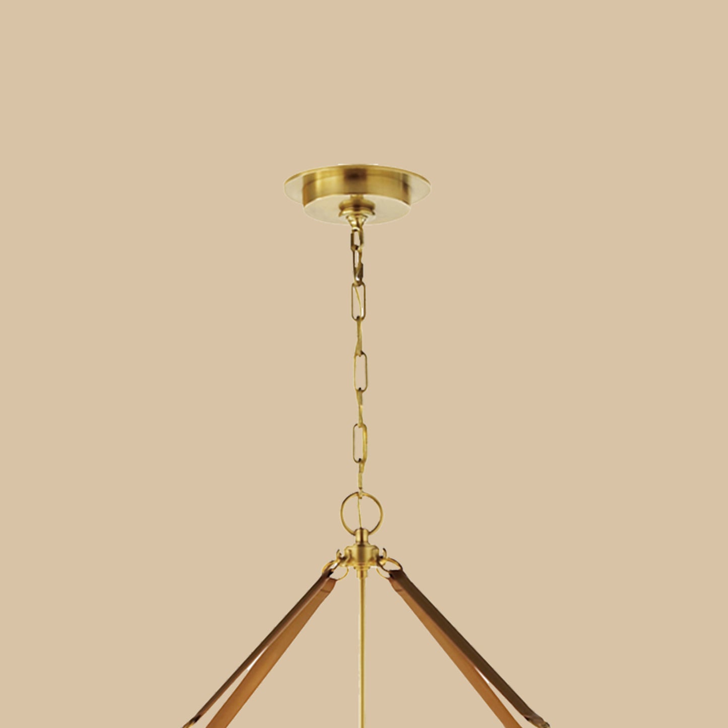 Fabric Drum Pendant Chandelier