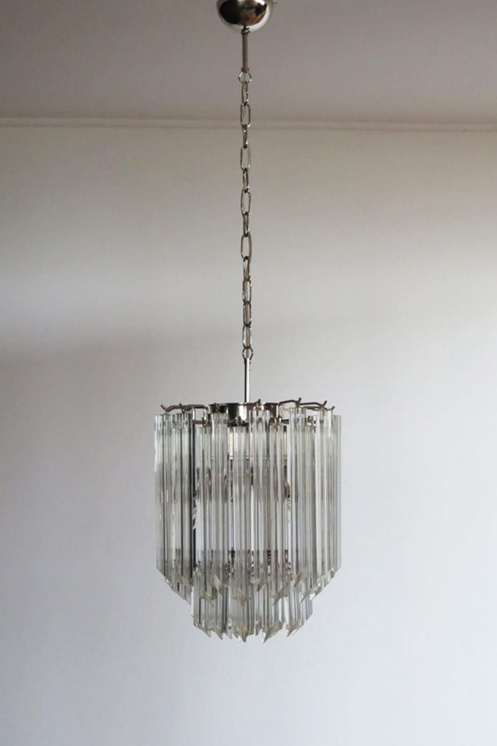 Art Quadriedri Glass Chandelier - view 3 | vexalamps