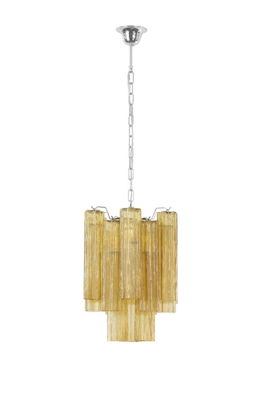 Italian Smoked Art Glass Pendant Light | vexalamps