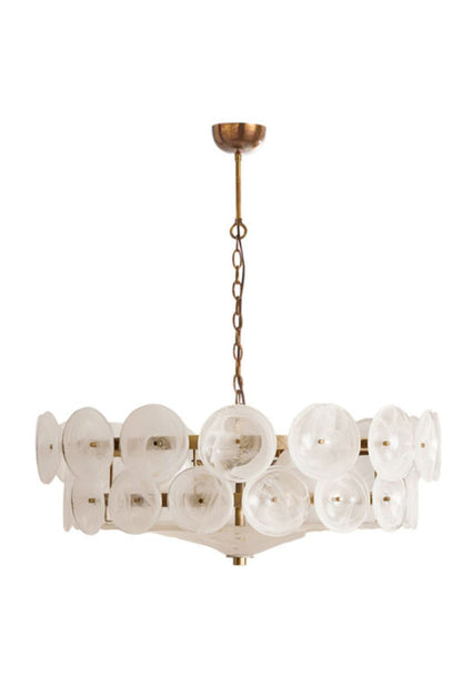 Italian Art glass Lorenzo chandelier - view 11 | vexalamps