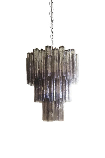 Smoked three-tier Art chandelier | vexalamps