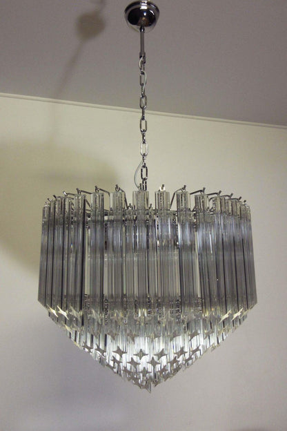 Contemporary Art Quadriedri Prism Chandelier - view 9 | vexalamps