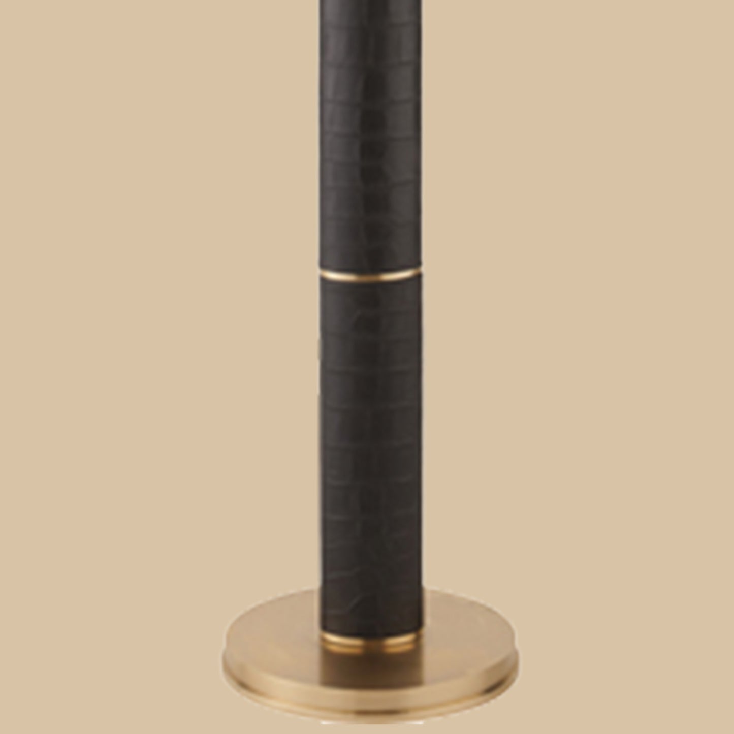 Modern Black Column Floor Lamp