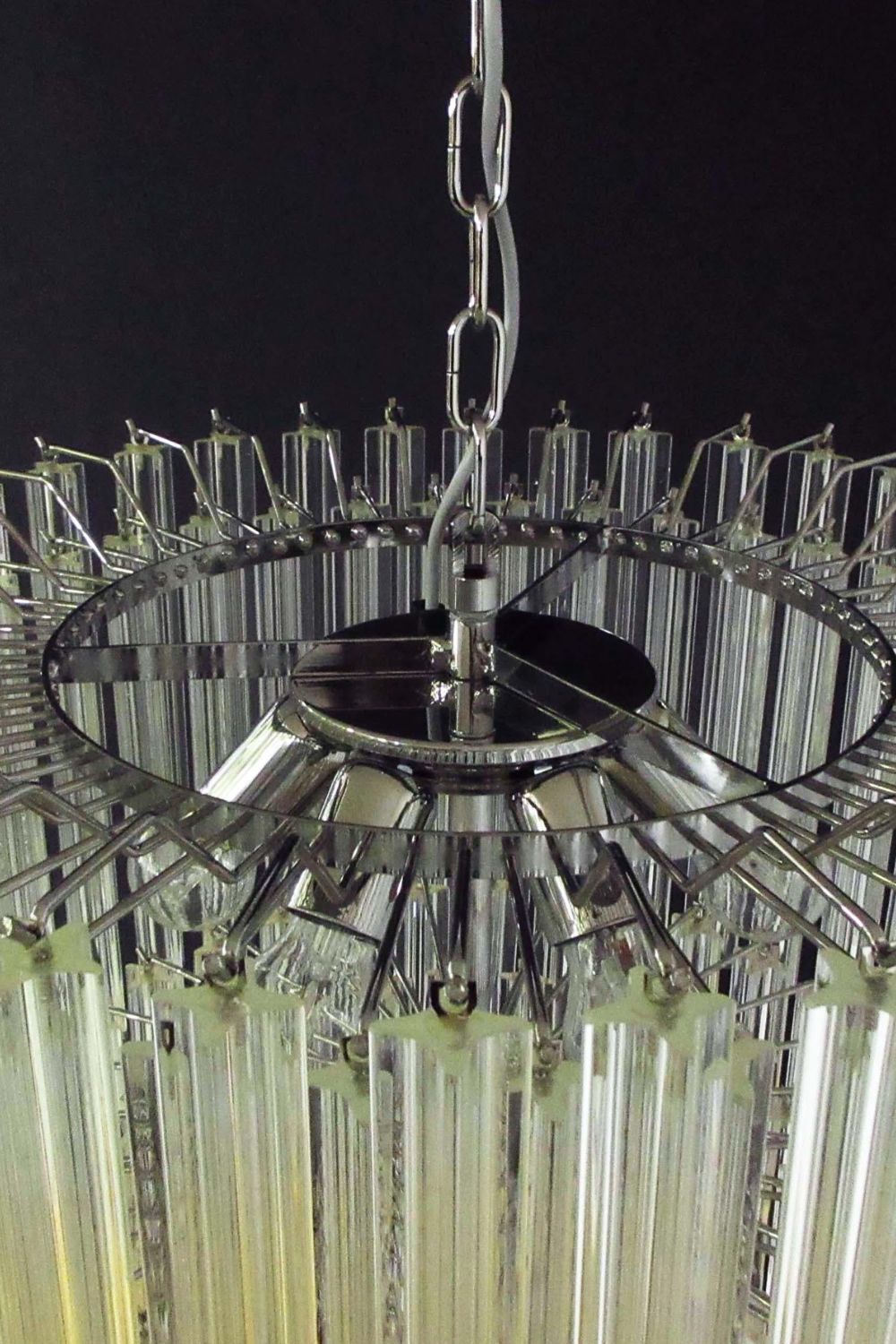 Contemporary Art Quadriedri Prism Chandelier - view 11 | vexalamps