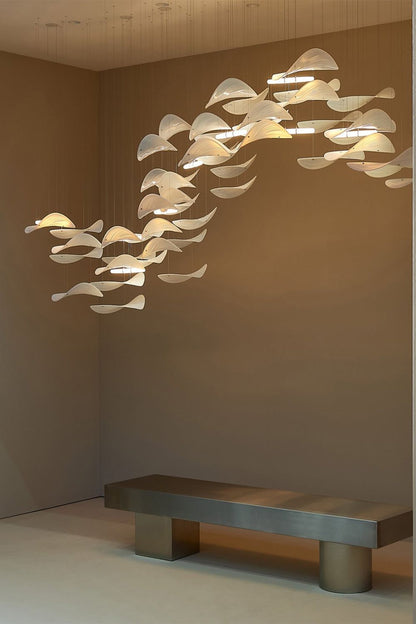 Sky Drift Chandelier - view 2 | vexalamps