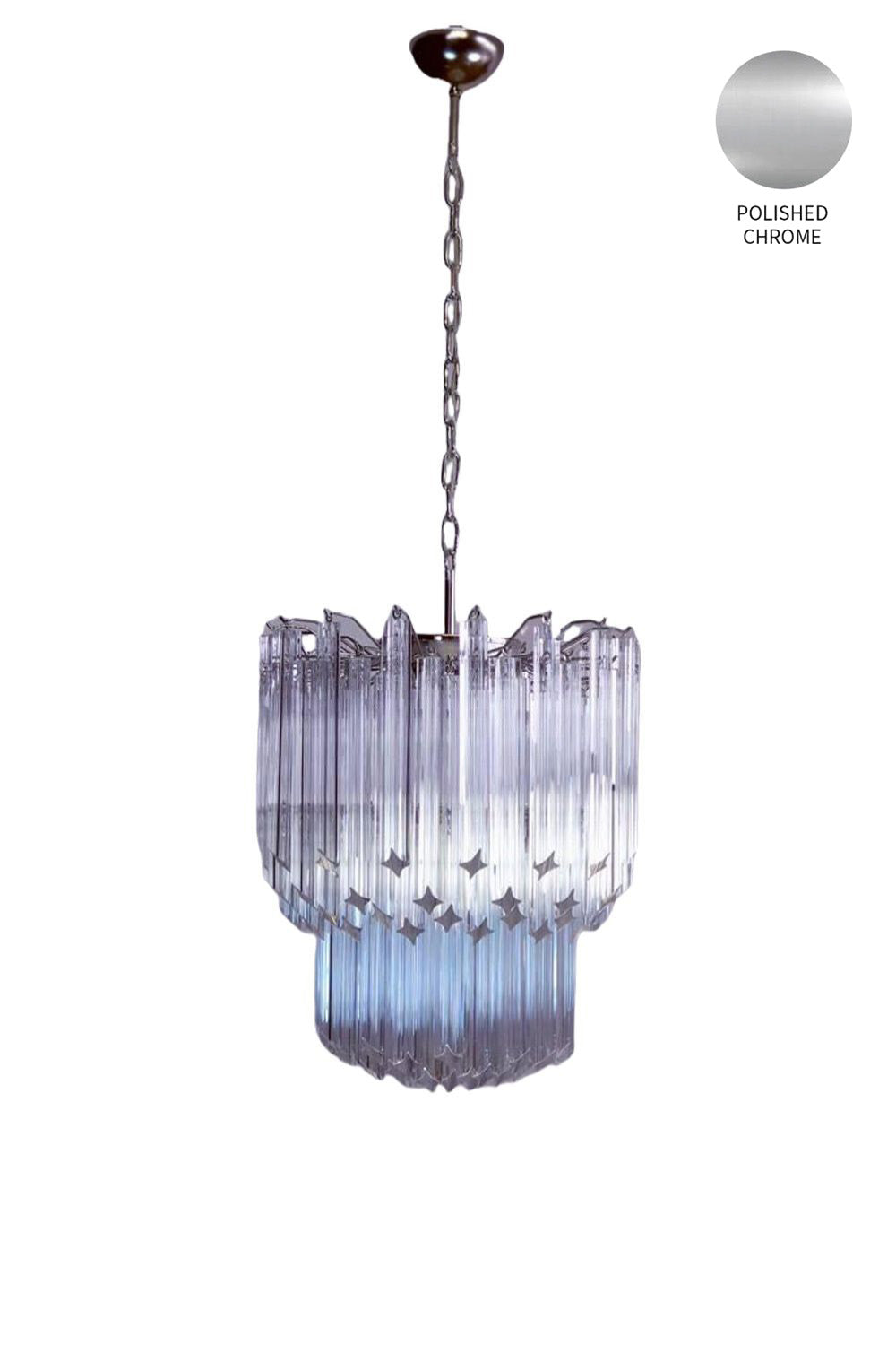 Venini Style Art Quadriedri Chandelier - view 16 | vexalamps