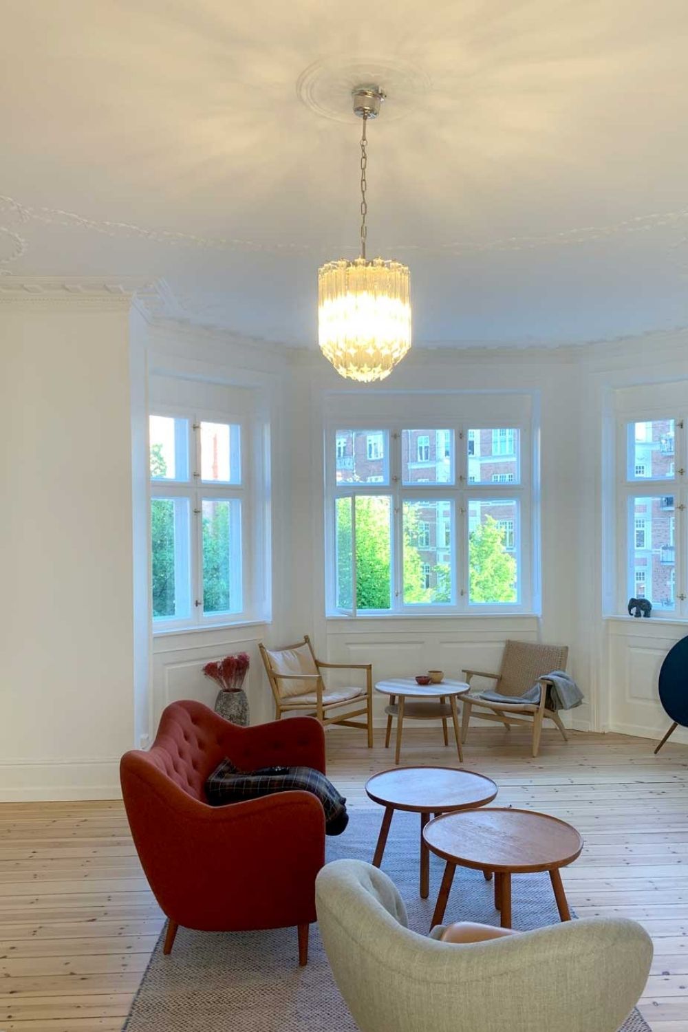 Art Quadriedri Glass Chandelier - view 2 | vexalamps