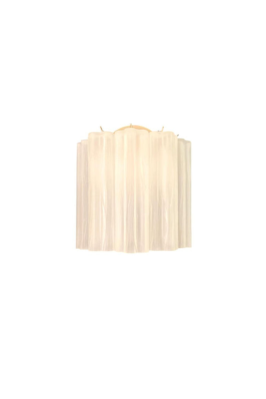 Frosted white Art glass tube wall Lamp | vexalamps