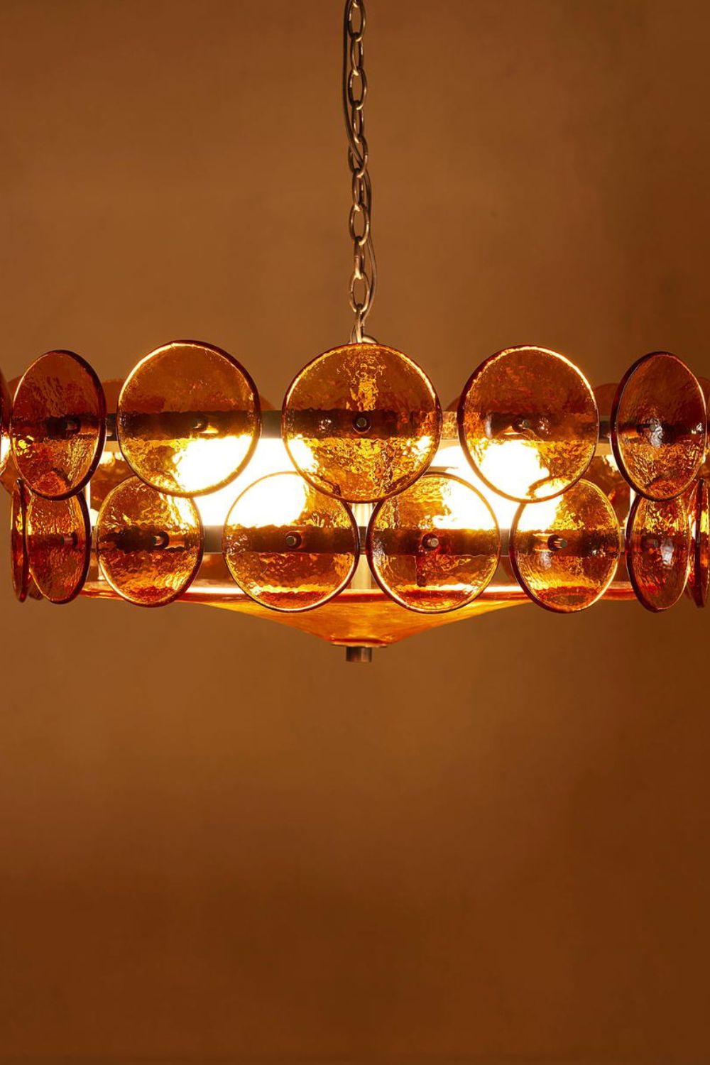 Italian Art glass Lorenzo chandelier - view 10 | vexalamps