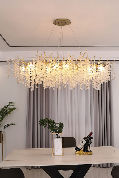 Shiro Noda Crystal Chandeliers - vexalamps