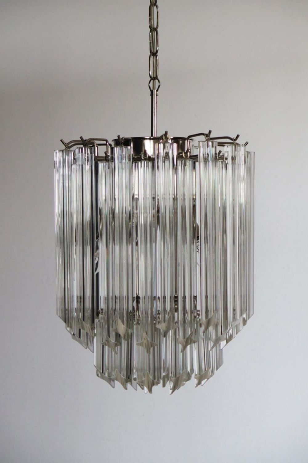 Art Quadriedri Glass Chandelier - view 8 | vexalamps